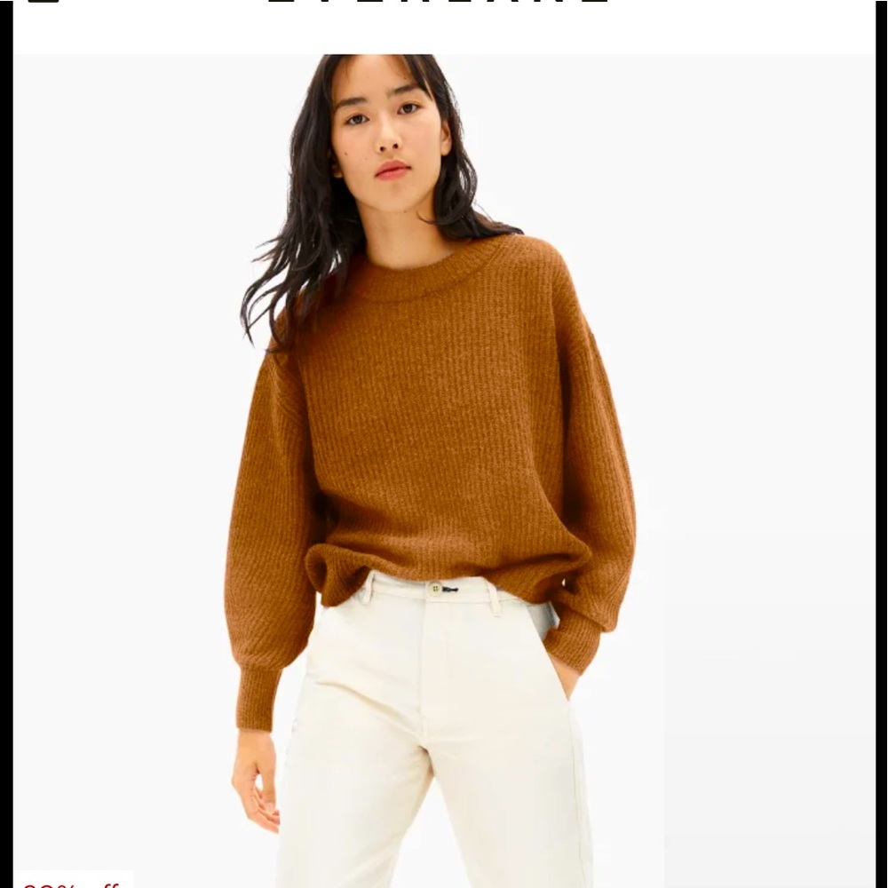 Everlane alpaca sweater